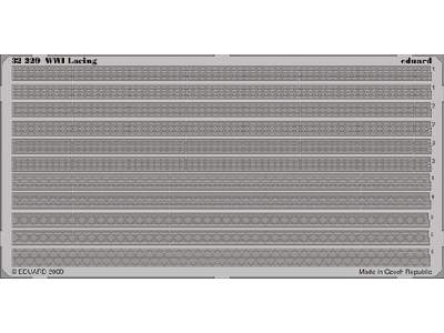  WWI Lacing 1/32 - blaszki - zdjęcie 1