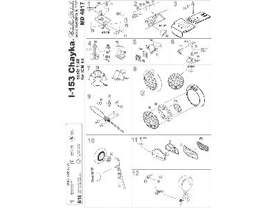 Polikarpov I-153 (Designed To Be Used With Icm Kits) - zdjęcie 3