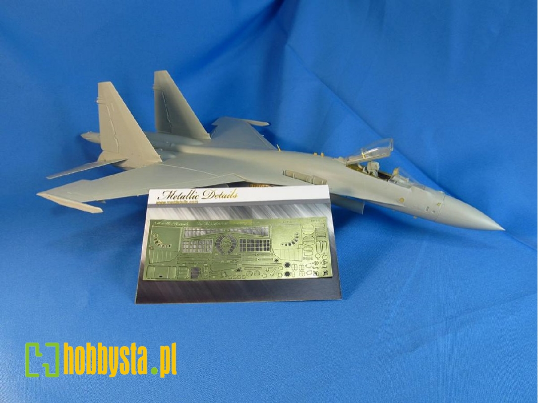 Sukhoi Su-35 Flanker-e Exterior (Designed To Be Used With Kitty Hawk Model Kits) - zdjęcie 1 Sukhoi Su-35 Flanker-e Exterior (Designed To Be Used With Kitty Hawk Model Kits) - zdjęcie 1