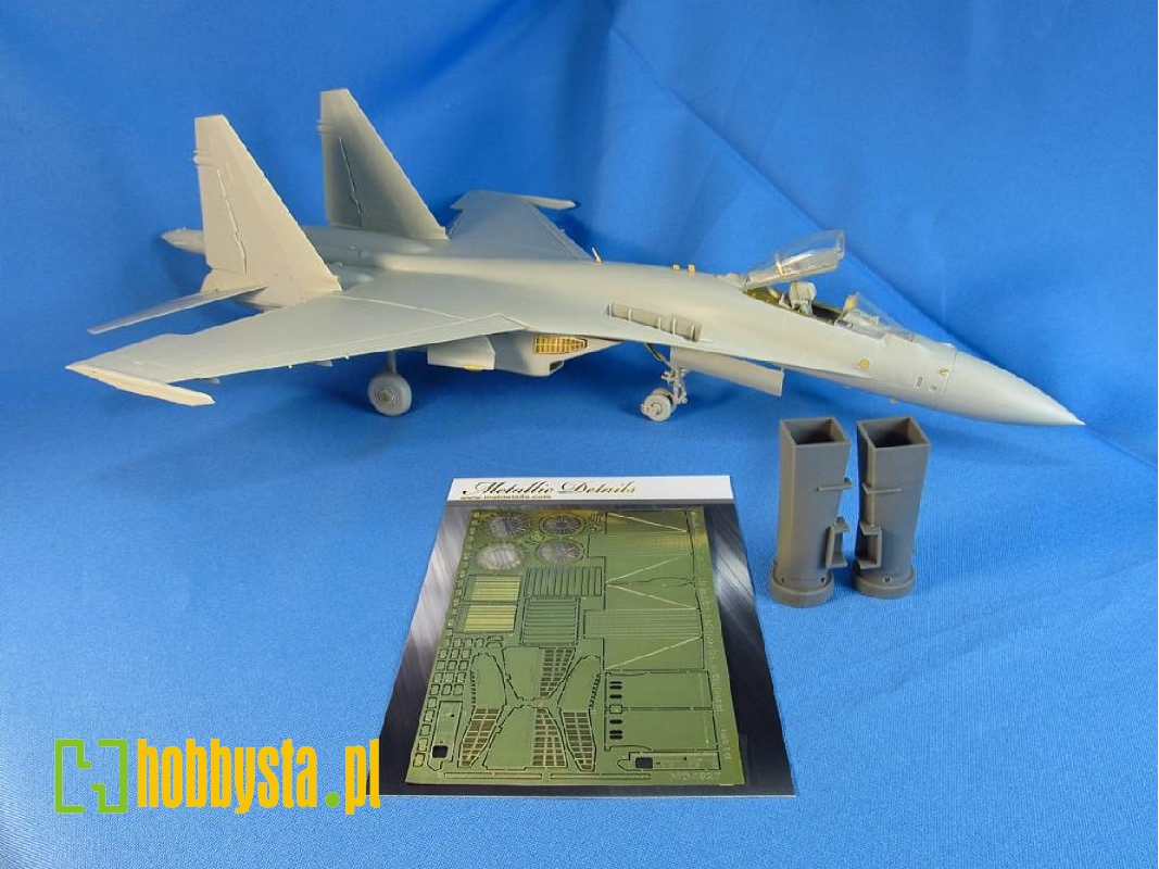 Sukhoi Su-35 Flanker-e - Air Intakes (Designed To Be Used With Kitty Hawk Model Kits) - zdjęcie 1 Sukhoi Su-35 Flanker-e - Air Intakes (Designed To Be Used With Kitty Hawk Model Kits) - zdjęcie 1