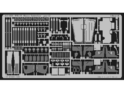  UH-1C interior 1/35 - Academy Minicraft - blaszki - zdjęcie 3