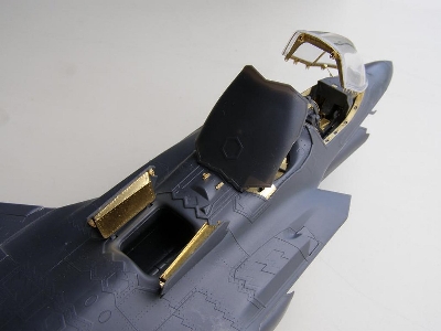 Lockheed-martin F-35 B Lightning Ii Interior (Designed To Be Used With Kitty Hawk Model Kits) - zdjęcie 4