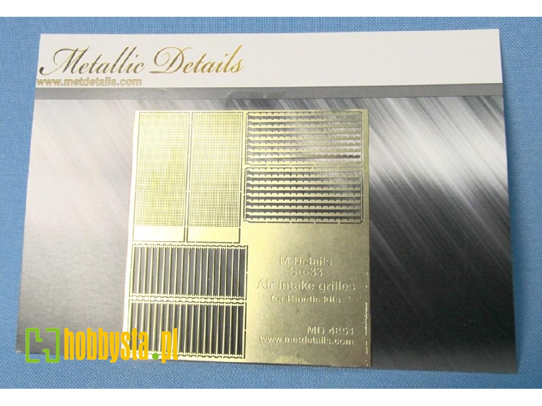 Sukhoi Su-33 Air Intake Grilles (Designed To Be Used With Kinetic Model Kits) - zdjęcie 1 Sukhoi Su-33 Air Intake Grilles (Designed To Be Used With Kinetic Model Kits) - zdjęcie 1