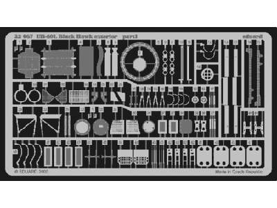  UH-60L exterior 1/35 - Academy Minicraft - blaszki - zdjęcie 1