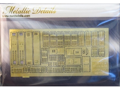 Lockheed Sr-71 Blackbird Grilles (Designed To Be Used With Academy, Hasegawa And Italeri Kits) - zdjęcie 1