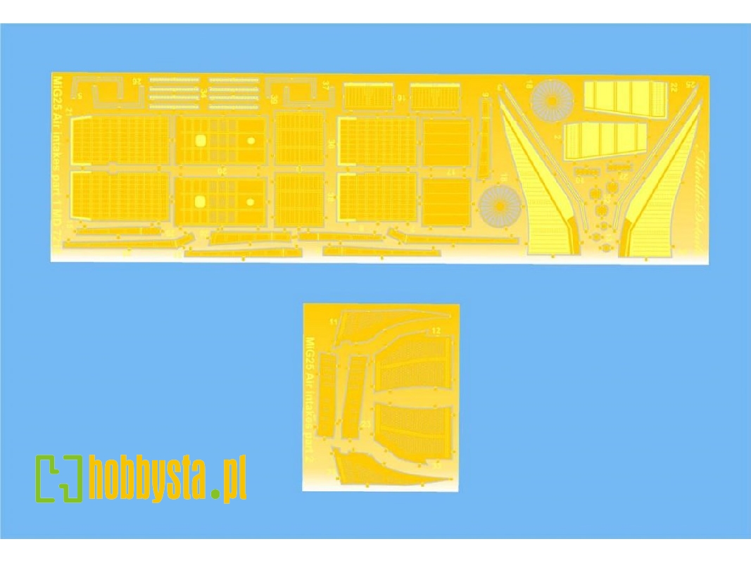 Mikoyan Mig-25 Rbt / Rbf / Bm Air Intakes (Designed To Be Used With Icm Kits) - zdjęcie 1