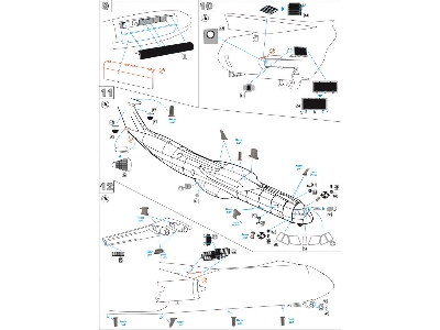 Lockheed C-141a Exterior Detail Set (Designed To Be Used With C-141a Anigrand Craftswork Kits) - zdjęcie 5