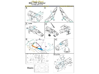 Mikoyan Mig-17 Pf Exterior (Designed To Be Used With Hobby Boss Kits) - zdjęcie 5