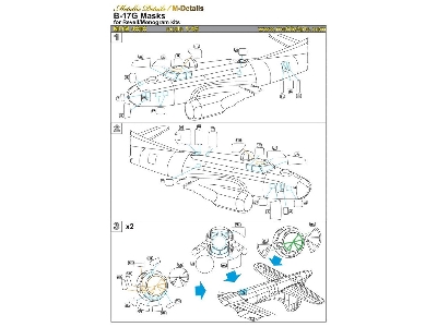 Boeing B-17 G Flying Fortress (Designed To Be Used With Monogram And Revell Kits) - zdjęcie 1