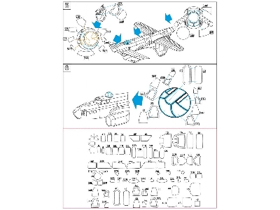 Boeing B-17 G Flying Fortress Masks (Designed To Be Used With Hong Kong Models Kits) - zdjęcie 2