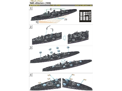 German Armoured Cruiser Sms Blücher - zdjęcie 3