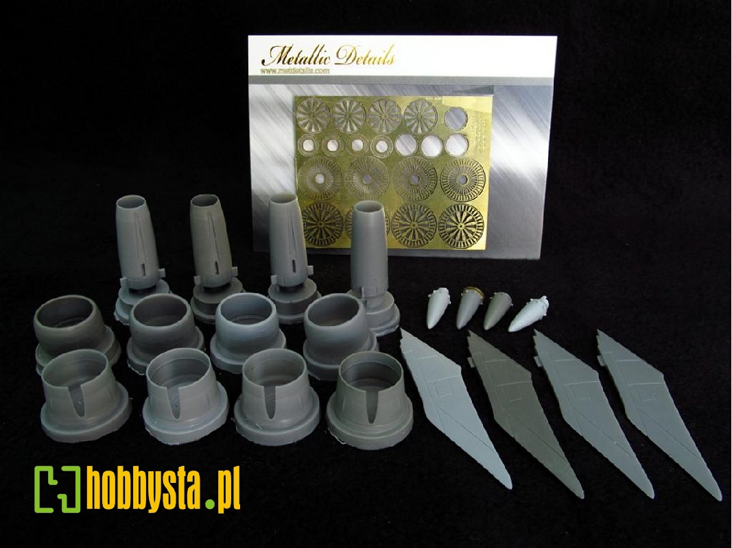 Lockheed C-5b Galaxy Engines (Designed To Be Used With Roden Kits) - zdjęcie 1 Lockheed C-5b Galaxy Engines (Designed To Be Used With Roden Kits) - zdjęcie 1