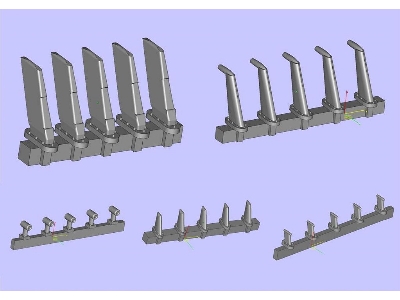 Antennas And Sensors Of Soviet Civil Aviation (25 Pcs) - zdjęcie 1