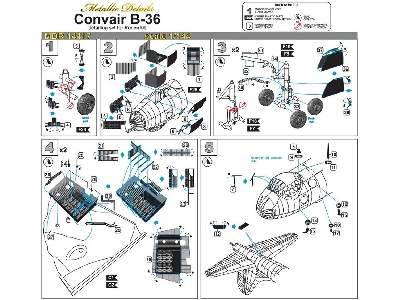 Convair B-36 Peacemaker (Designed To Be Used With Roden Kits) - zdjęcie 2