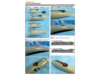 Consolidated B-24 D/J Liberator - Turbo-chargers (Designed To Be Used With Hobby Boss Kits) - zdjęcie 9