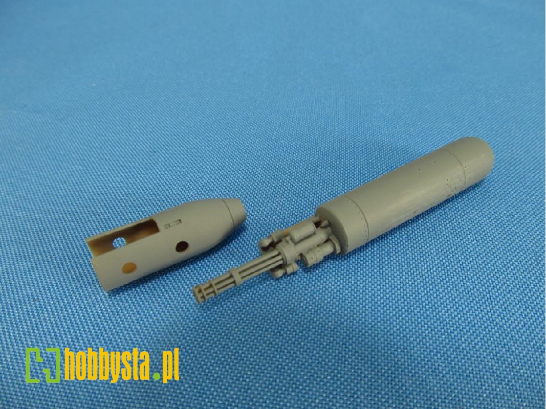 M18 Gun Pod With M134 Minigun (For Ah-1g Icm, Special Hobby And Revell Kits) - zdjęcie 1