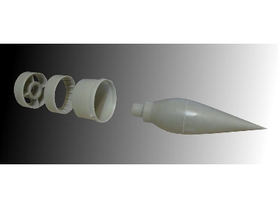 Lockheed Sr-71 Blackbird - Inlet Cone (Designed To Be Used With Italeri And Testors Kits) - zdjęcie 1