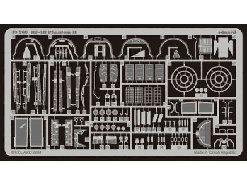RF-4B 1/48 - Hasegawa - blaszki - zdjęcie 1 RF-4B 1/48 - Hasegawa - blaszki - zdjęcie 1