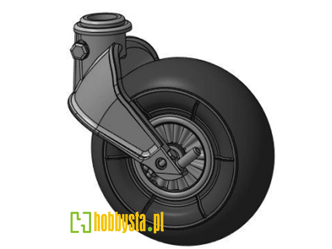 Messerschmitt Bf-109 F/G Tail Wheel - zdjęcie 1 Messerschmitt Bf-109 F/G Tail Wheel - zdjęcie 1