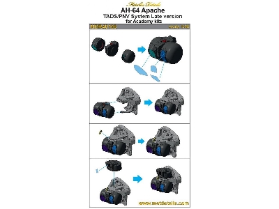 Boeing/Hughes Ah-64 Apache Tads/Pnv System Late Version (Designed To Be Used With Academy Kits) - zdjęcie 1