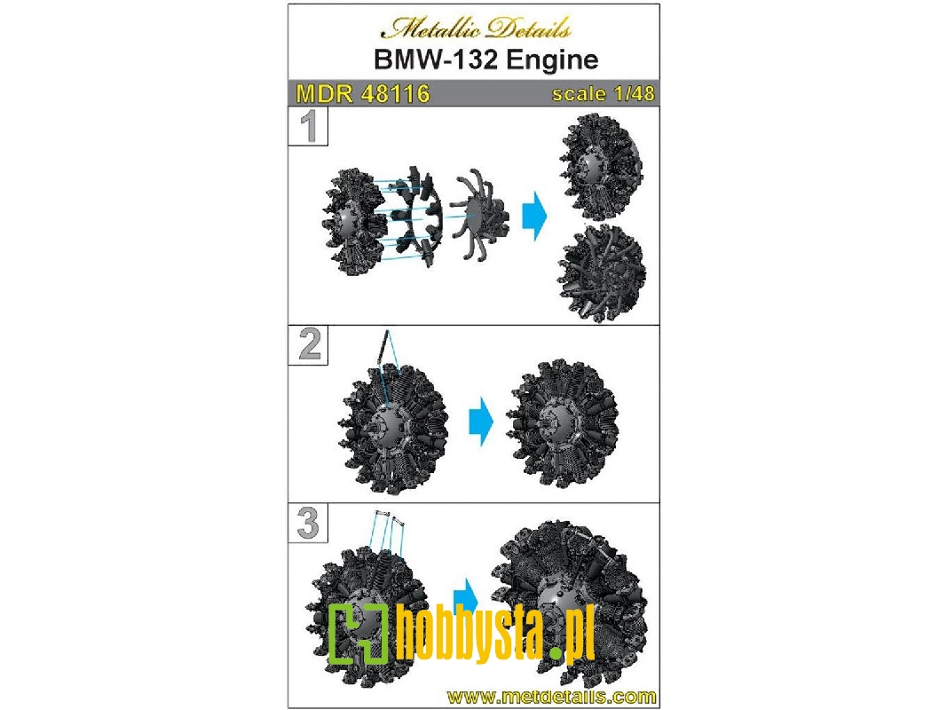 German Engine Bmw-132 (Single Engine) - zdjęcie 1