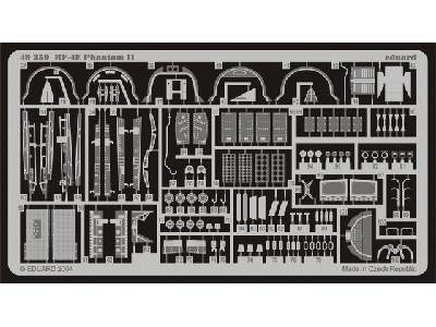  RF-4E 1/48 - Hasegawa - blaszki - zdjęcie 4