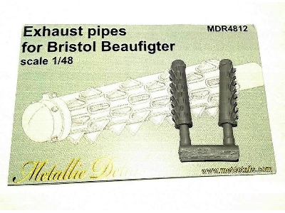 Bristol Beaufighter Mk. Vi / X - Exhaust Pipes (Designed To Be Used With Tamiya Kits) - zdjęcie 2