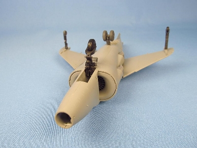 Bae Harrier Gr.1/Gr.3 Landing Gears With Wheels (Designed To Be Used With Kinetic Model Kits) - zdjęcie 4