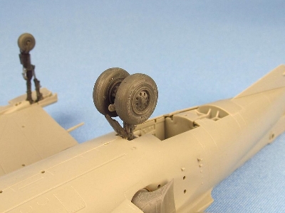 Bae Harrier Gr.1/Gr.3 Landing Gears With Wheels (Designed To Be Used With Kinetic Model Kits) - zdjęcie 6