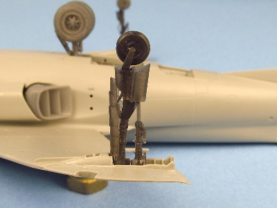 Bae Harrier Gr.1/Gr.3 Landing Gears With Wheels (Designed To Be Used With Kinetic Model Kits) - zdjęcie 8