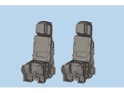 Lockheed Sr-71 Blackbird - Ejection Seats (Designed To Be Used With Italeri, Revell And Testors Kits) - zdjęcie 1