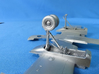 Fma Ia-58a Pucara Landing Gear (Designed To Be Used With Kinetic Model Kits) - zdjęcie 3