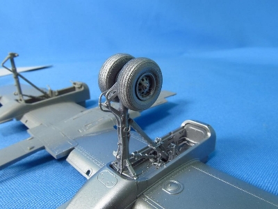 Fma Ia-58a Pucara Landing Gear (Designed To Be Used With Kinetic Model Kits) - zdjęcie 4