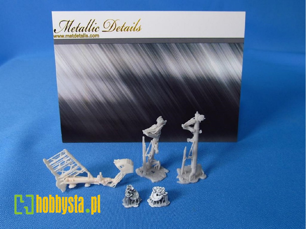 Sukhoi Su-27 - Landing Gears (Designed To Be Used With Great Wall Hobby Kits) - zdjęcie 1 Sukhoi Su-27 - Landing Gears (Designed To Be Used With Great Wall Hobby Kits) - zdjęcie 1