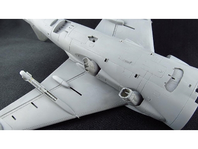 Bae Harrier Gr.7/Gr.9 - Swiveling Nozzles And Outrigger Wheels (Designed To Be Used With Hasegawa Kits) - zdjęcie 3