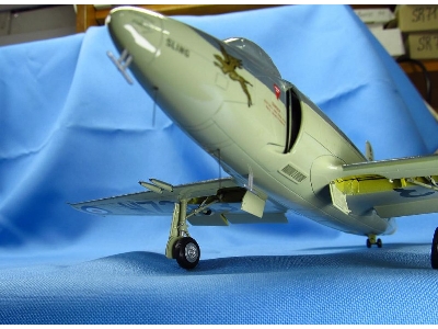 Supermarine Attacker Fb.2. - Landing Gears (Designed To Be Used With Classic Airframes And Trumpeter Kits) - zdjęcie 3