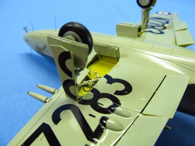 Supermarine Attacker Fb.2. - Landing Gears (Designed To Be Used With Classic Airframes And Trumpeter Kits) - zdjęcie 10