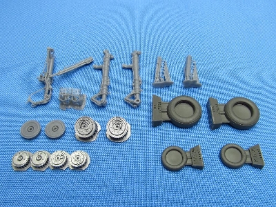 Mikoyan Mig-29 - Landing Gears (Designed To The Used With Great Wall Hobby Kits) - zdjęcie 1