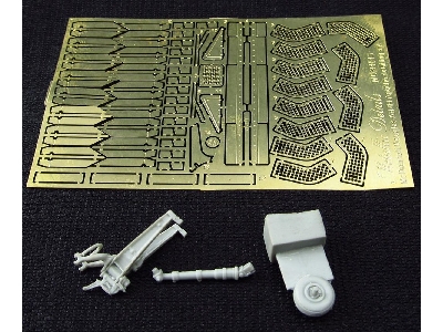 Boeing/Hughes Ah-64 Apache Longbow Tail Support (Designed To Be Used With All Hasegawa Kits) - zdjęcie 1