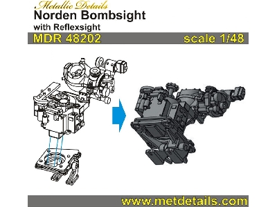 Norden Bombsight With Reflexsight (3 Pcs) - zdjęcie 1