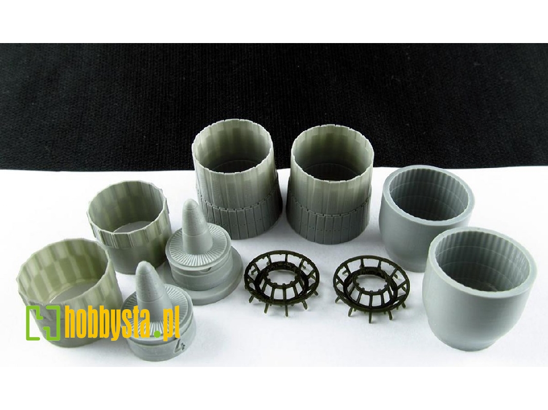 Sukhoi Su-27 U/Ub Flanker - Jet Nozzles (Designed To Be Used With Academy Kits) - zdjęcie 1 Sukhoi Su-27 U/Ub Flanker - Jet Nozzles (Designed To Be Used With Academy Kits) - zdjęcie 1