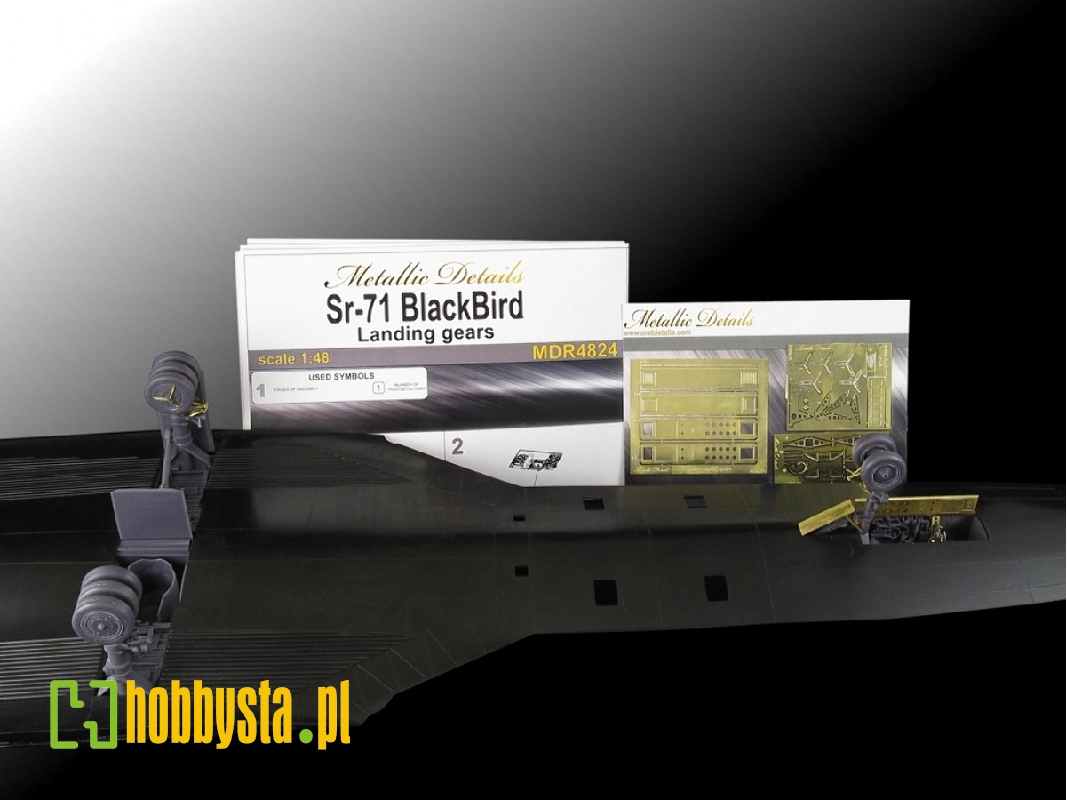 Lockheed Sr-71 Blackbird - Landing Gears (Designed To Be Used With Italeri And Testors Kits) - zdjęcie 1 Lockheed Sr-71 Blackbird - Landing Gears (Designed To Be Used With Italeri And Testors Kits) - zdjęcie 1