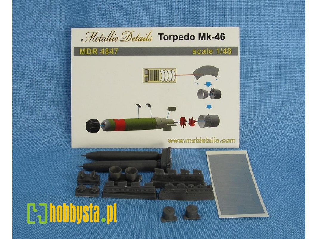 Us Torpedoes Mk.46 In Version For Aircraft (2 Pcs) - zdjęcie 1 Us Torpedoes Mk.46 In Version For Aircraft (2 Pcs) - zdjęcie 1
