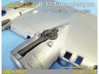 Boeing B-17 F/G Flying Fortress - Turbo-chargers (Designed To Be Used With Monogram And Revell Kits) - zdjęcie 1