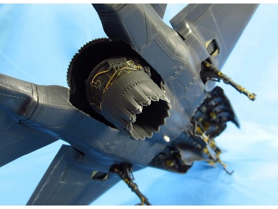 Lockheed-martin F-35 B Lightning Ii - Jet Nozzle (Designed To Be Used With Kitty Hawk Model Kits) - zdjęcie 2