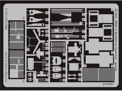  SB2C-1 interior 1/48 - Accurate Miniatures - blaszki - zdjęcie 3