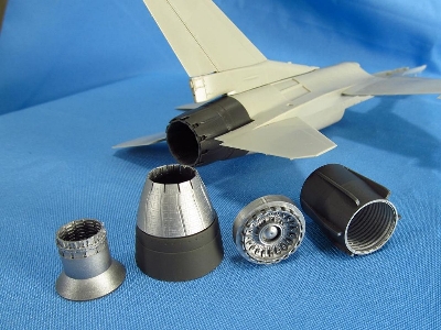 Lockheed-martin F-16 C - Cloesd Jet Nozzle For Engine F110 (Designed To Be Used With Tamiya Kits) - zdjęcie 1