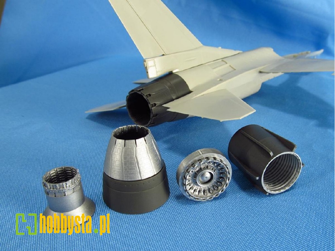 Lockheed-martin F-16 C - Cloesd Jet Nozzle For Engine F110 (Designed To Be Used With Tamiya Kits) - zdjęcie 1