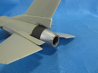 Lockheed-martin F-16 C - Cloesd Jet Nozzle For Engine F110 (Designed To Be Used With Tamiya Kits) - zdjęcie 5