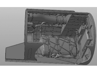 Boeing B-17 F/G Flying Fortress - Wheel Wells (Designed To Be Used With Monogram And Revell Kits) - zdjęcie 10